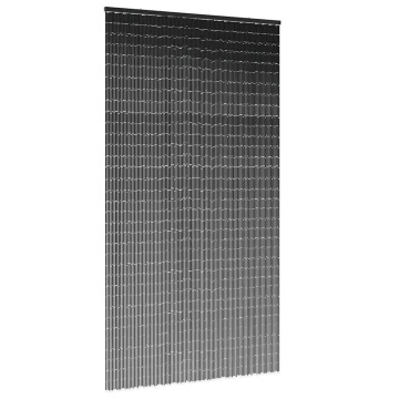 Perdele ușă cu insecte gri închis 120x220 cm bambus - Img 1