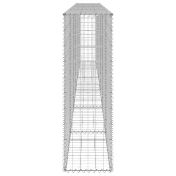 Perete gabion cu capace, 300 x 30 x 100 cm, oțel galvanizat - Img 4