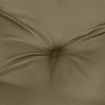 Pernă bancă de grădină, melanj gri taupe, 120x50x7 cm, textil - Img 5