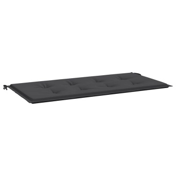 Pernă de bancă de grădină, negru, 100x50x4 cm, textil oxford - Img 2