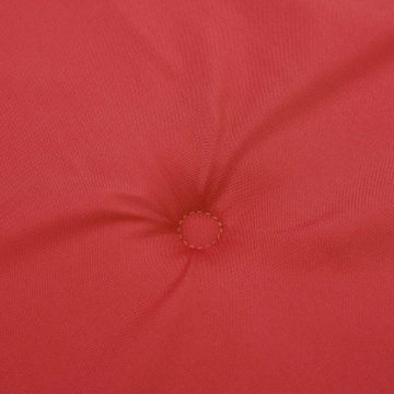 Pernă de bancă de grădină, roșu, 120x50x3 cm, textil oxford - Img 7