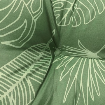 Pernă de paleți, model frunze, 120x40x12 cm, textil - Img 7