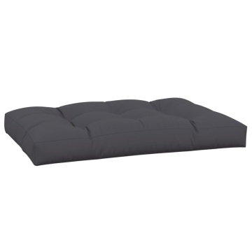 Pernă pentru paleți, antracit, 120x80x12 cm, textil - Img 2