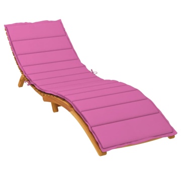 Pernă pentru șezlonguri, roz, material Oxford - Img 3