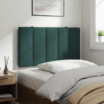 Pernă tăblie de pat, verde, 90 cm, catifea - Img 4