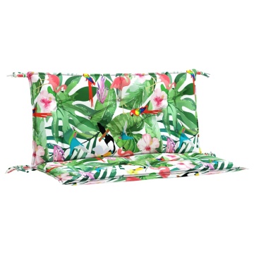 Perne bancă de grădină 2 buc. multicolor 100x50x7 cm textil - Img 2