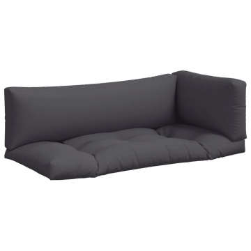Perne de paleți, 3 buc., antracit, material textil - Img 2