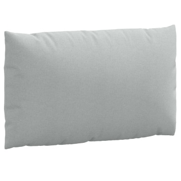 Perne de paleți, 3 buc., melanj gri deschis, material textil - Img 5