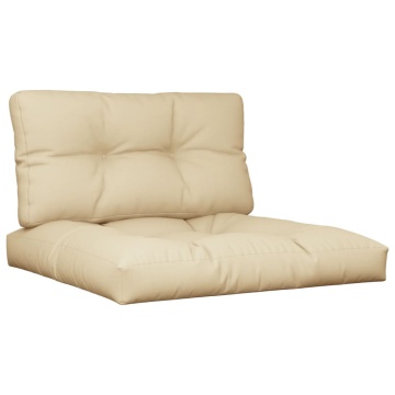 Perne pentru paleți, 2 buc., bej, material textil - Img 2