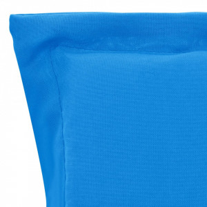Perne pentru scaun de grădină, 2 buc., albastru, 100x50x3 cm - Img 5