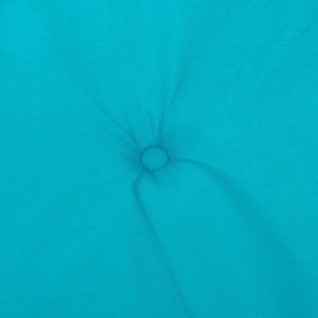 Perne pentru scaune cu spătar mic, 6 buc., turcoaz, textil - Img 6