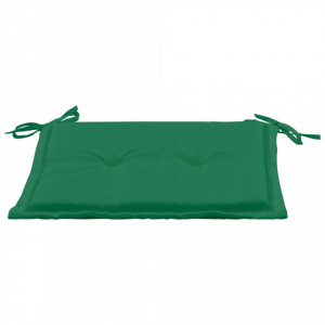 Perne scaun de grădină, 2 buc., verde, 50 x 50 x 3 cm - Img 4