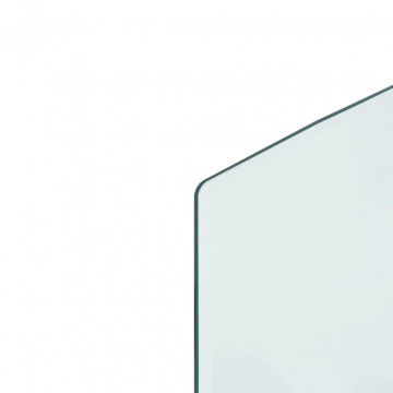 Placă de sticlă pentru șemineu, 120x50 cm - Img 4