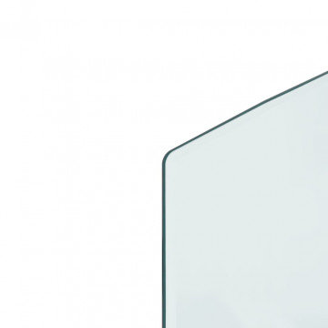 Placă de sticlă pentru șemineu, 120x50 cm - Img 5
