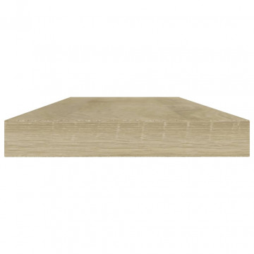 Plăci bibliotecă, 4 buc, stejar sonoma, 40 x 10 x 1,5 cm, PAL - Img 3