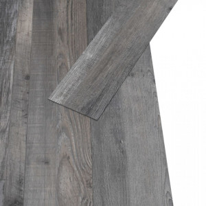 Plăci pardoseală autoadezive lemn industrial 4,46 m² PVC 3 mm - Img 5