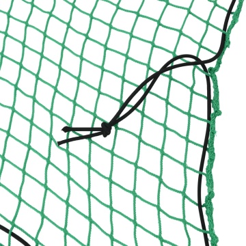 Plasă de remorcă cu funie elastică, verde, 4x2,5 m, PP - Img 3