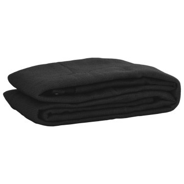 Plasă de remorcă, negru, 2,5 x 4 m, HDPE - Img 1