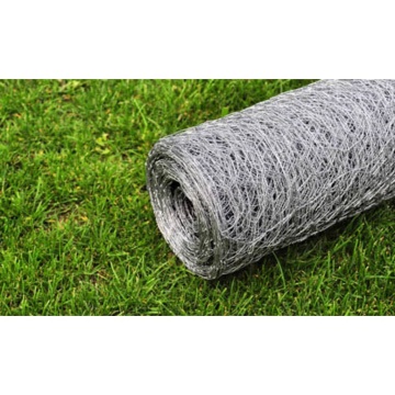 Plasă de sârmă pentru găini, argintiu, 25 x1 m, oțel galvanizat - Img 4