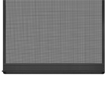 Plasă insecte cu balamale pentru uși, antracit, 120 x 240 cm - Img 3