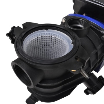 Pompă electrică pentru piscină 500 W, Albastră - Img 4