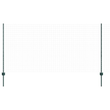 Posturi gard 22 pcs U-Channel verde 160 cm oțel - Img 3