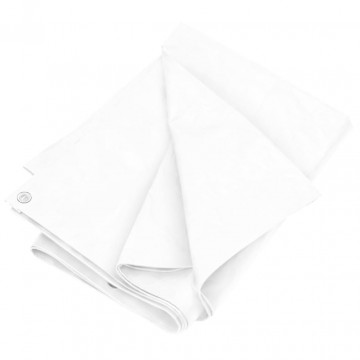 Prelată 180 g/m², alb, 3x3 m, HDPE - Img 1