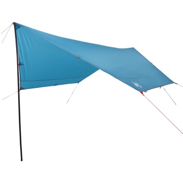 Prelată de camping, albastru, 430x380x210 cm, impermeabilă - Img 2