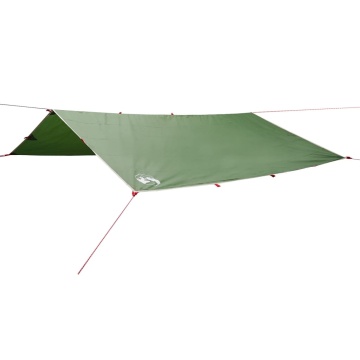 Prelată de camping, verde, 500x294 cm, impermeabilă - Img 2