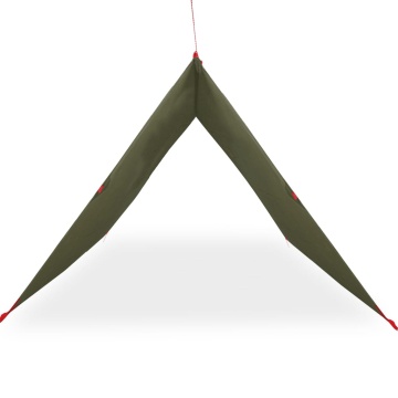 Prelată de camping, verde măsliniu, 406x306 cm, impermeabilă - Img 4