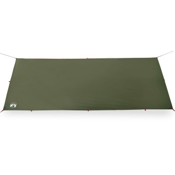 Prelată de camping, verde măsliniu, 506x306 cm, impermeabilă - Img 8