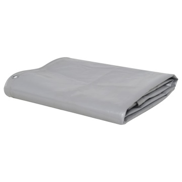 Prelată, gri, 2,5 x 3,5 m, 650 g/m² - Img 1