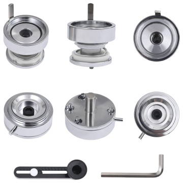 Presă insigne cu 500 piese de insignă, 44 mm, ștanță rotundă - Img 6