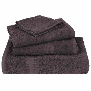 Prosoape cu săpun 50 buc Antracit 30x30 cm 360 g/m² 100% bumbac - Img 4