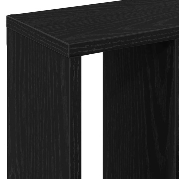 Raft de perete Stejar negru 45x16x45 cm Lemn prelucrat - Img 7