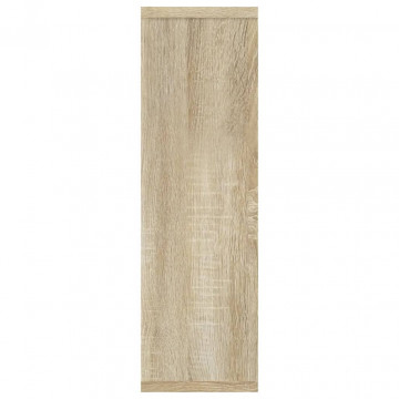 Raft de perete, stejar sonoma, 85x16x52,5 cm, lemn compozit - Img 5