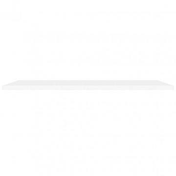 Raft de perete suspendat, alb, 120x23,5x3,8 cm, MDF - Img 4