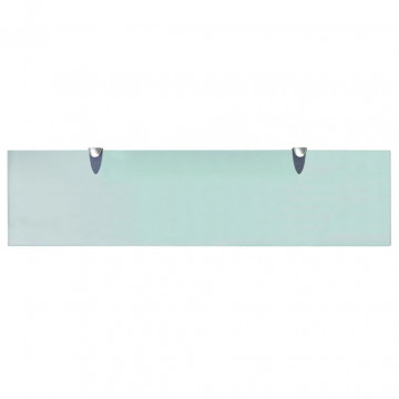 Raft suspendat din sticlă, 80 x 20 cm, 8 mm - Img 3