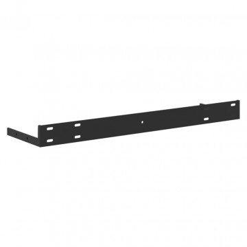Rafturi perete suspendate 2 buc. alb/stejar 50x23x3,8cm MDF - Img 6