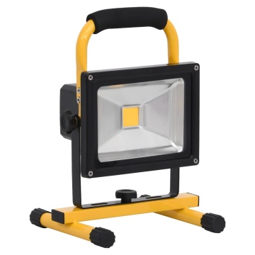 Reflector cu LED reîncărcabil cu mâner, 30 W, alb rece - Img 4
