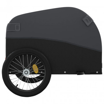 Remorcă pentru biciclete, negru, 45 kg, fier - Img 6