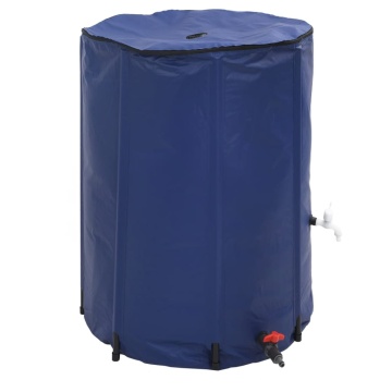 Rezervor de apă cu robinet, pliabil, 750 L, PVC - Img 4
