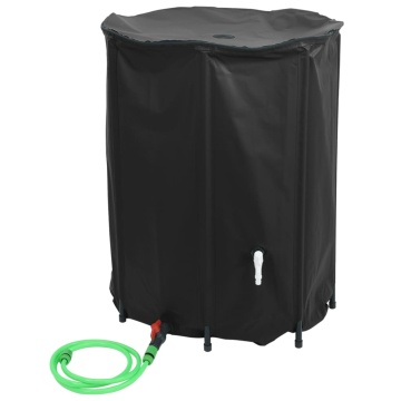 Rezervor de apă cu robinet, pliabil, 750 L, PVC - Img 3