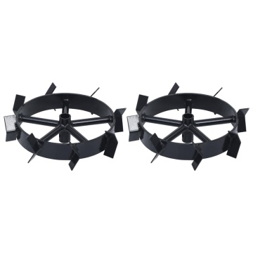 Roți metalice pentru motocultor pe benzină de 6,5 CP, 2 buc. - Img 4