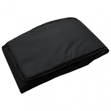 Scaun auto pentru câini, negru, 45x45x25/55 cm - Img 7