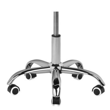 Scaun cosmetic pentru pedichiura a-007 alb - Img 3
