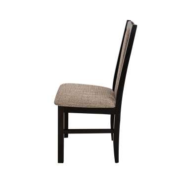 Scaun din lemn masiv de fag tapitat cu stofa s-37 boss7 w2, wenge - Img 4
