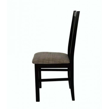 Scaun din lemn masiv de fag tapitat cu stofa s-38 boss4 w2, wenge - Img 8