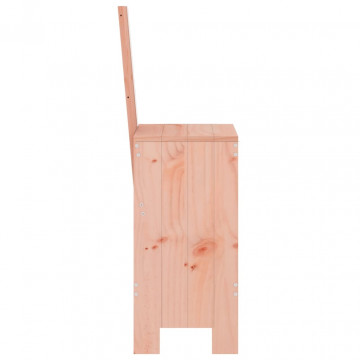 Scaune de bar, 2 buc., 40x42x120 cm, lemn masiv Douglas - Img 8