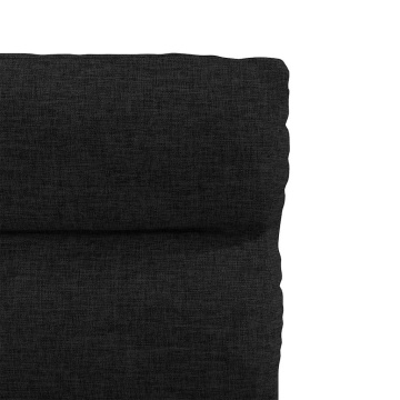 Scaune de bucătărie, 2 buc. negru, textil - Img 6
